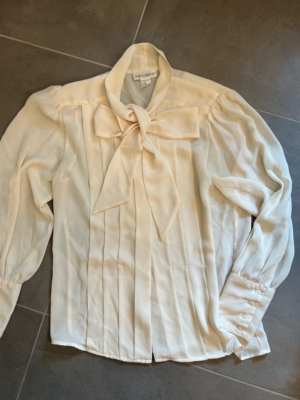 Vintage cream shirt